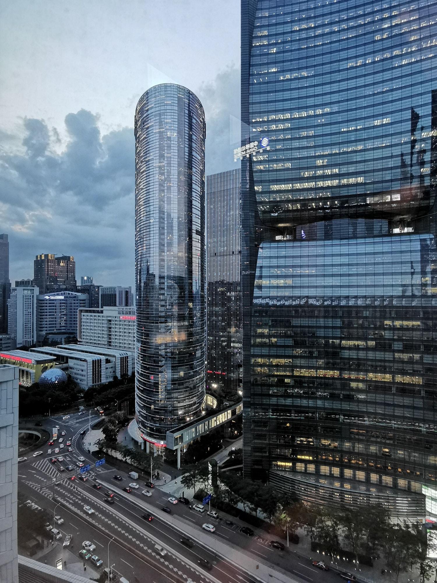Grand Hyatt Guangzhou Hotell Exteriör bild