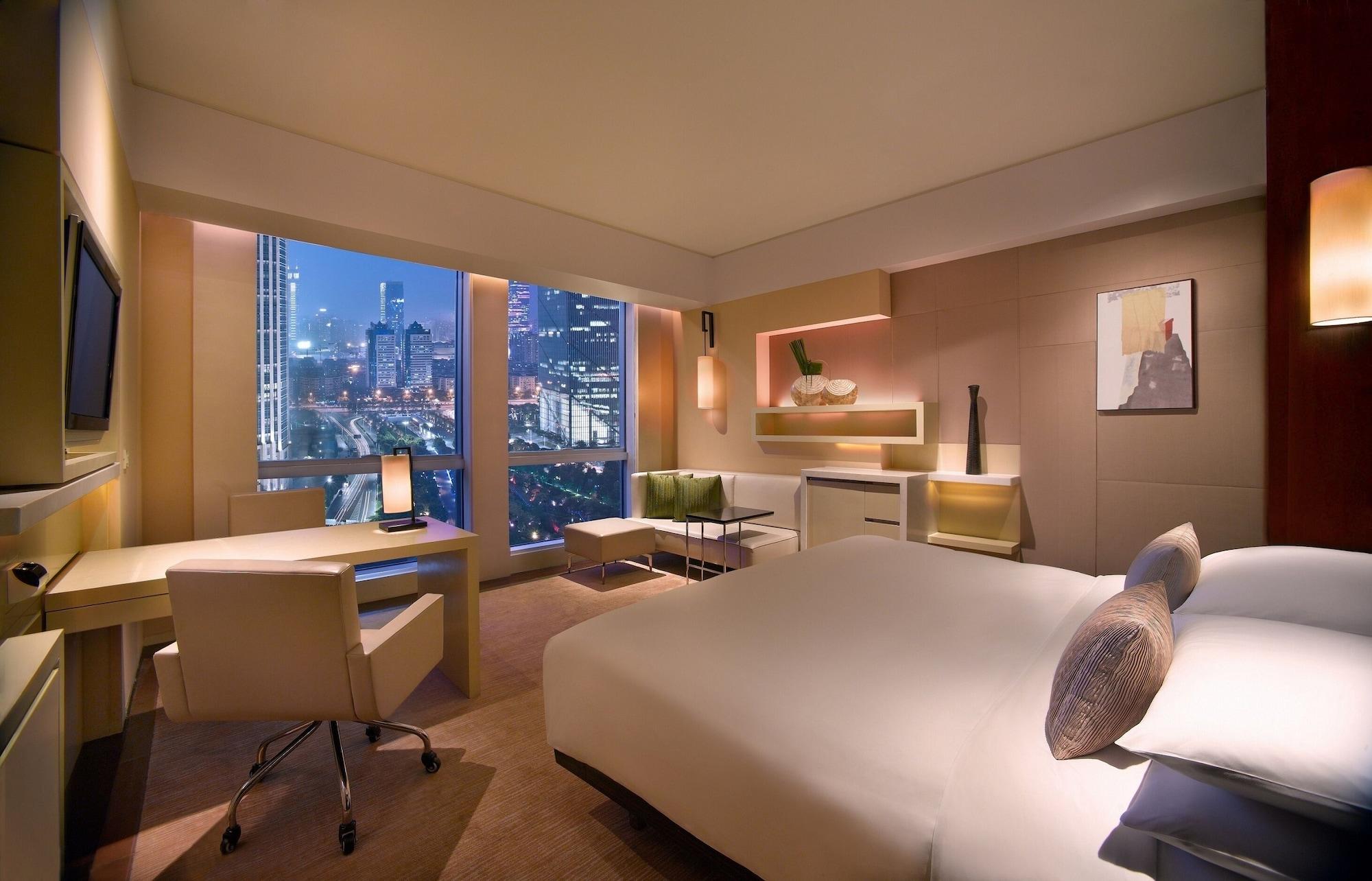 Grand Hyatt Guangzhou Hotell Exteriör bild