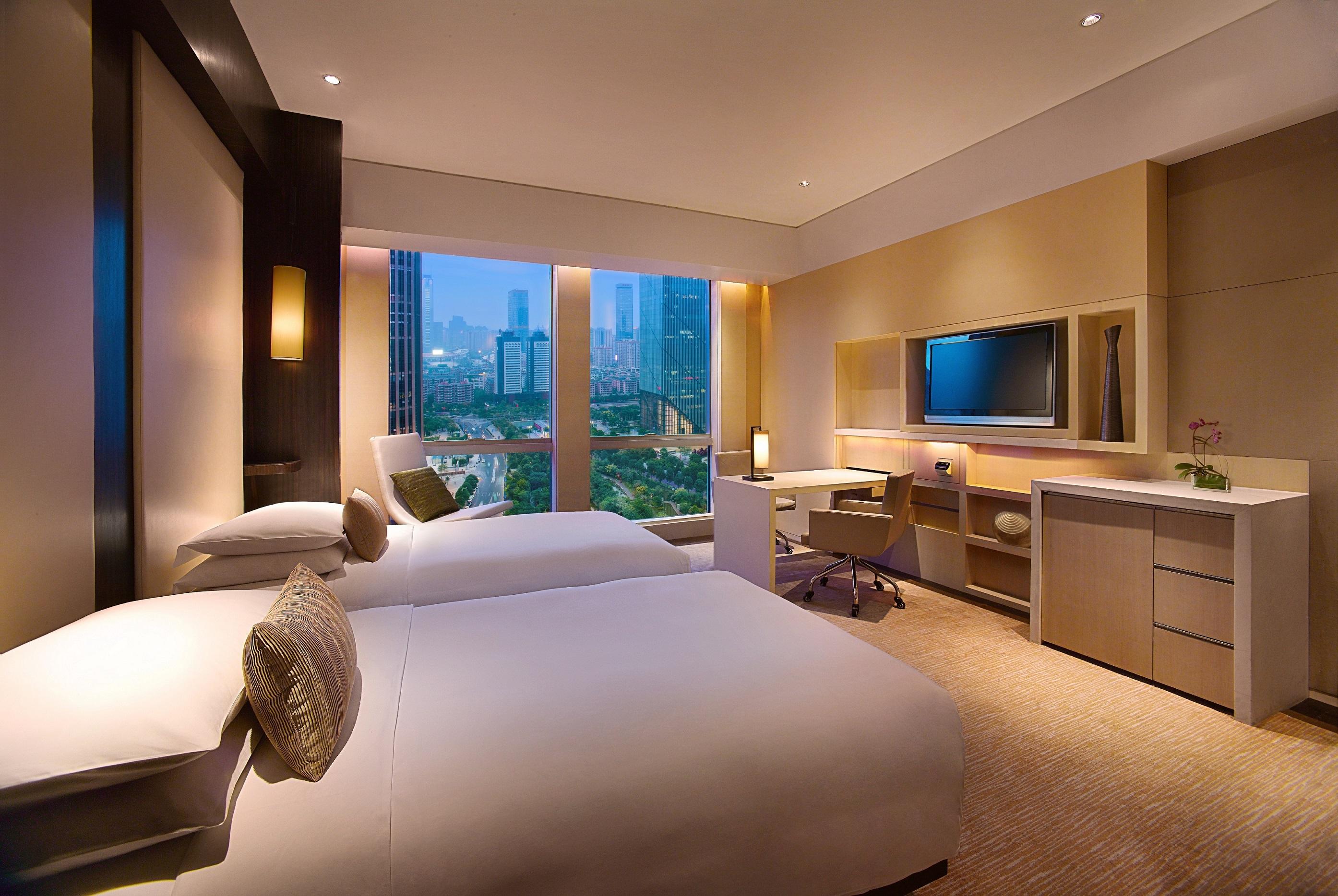 Grand Hyatt Guangzhou Hotell Exteriör bild