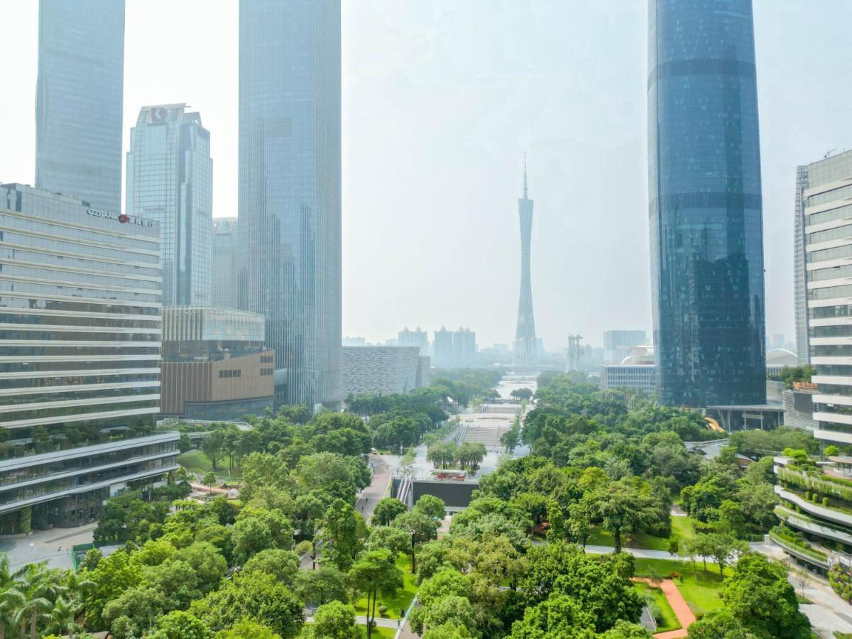 Grand Hyatt Guangzhou Hotell Exteriör bild