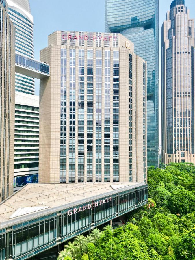 Grand Hyatt Guangzhou Hotell Exteriör bild