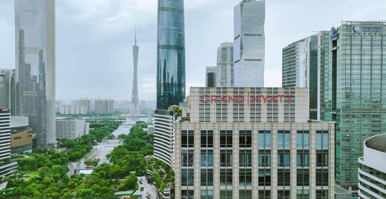 Grand Hyatt Guangzhou Hotell Exteriör bild