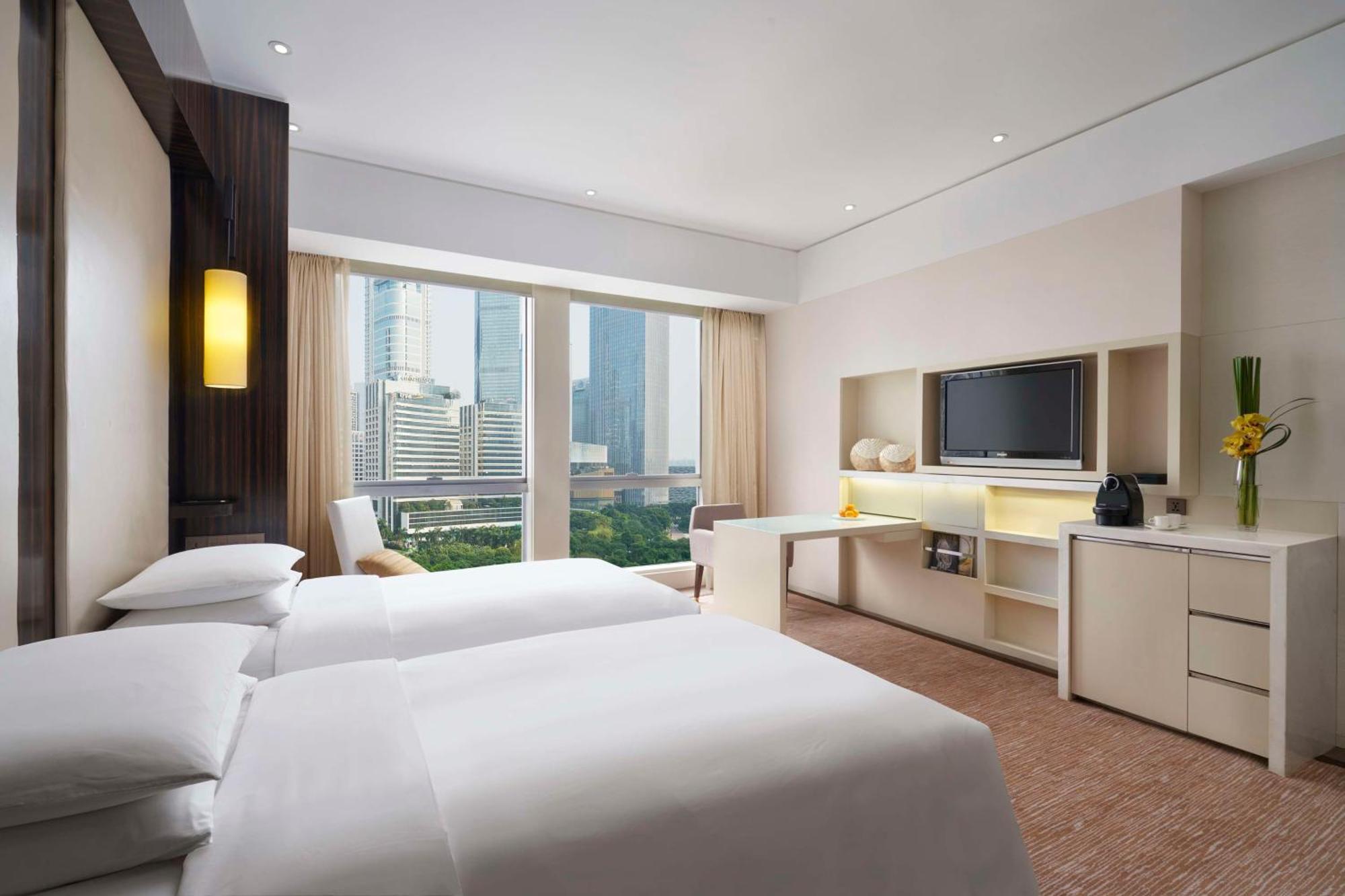 Grand Hyatt Guangzhou Hotell Exteriör bild